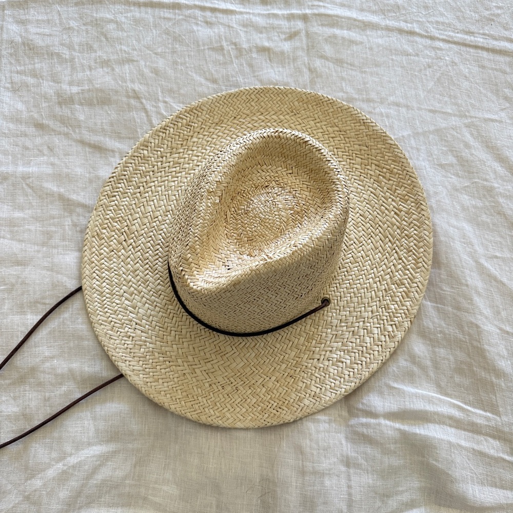 Will + Bear Cream Straw Hat — small